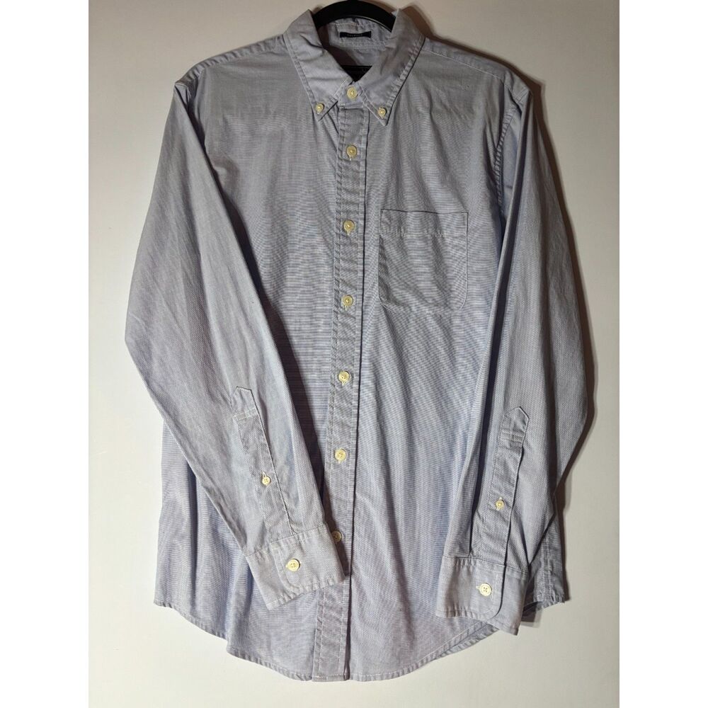 Abercrombie-fitch Men's Blue and Purple Shirt